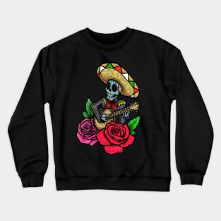 Day of the dead mariachi Crewneck Sweatshirt